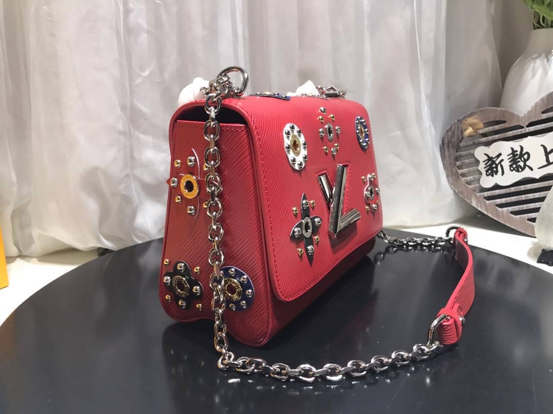 L0vis Vvtt0n Epi Leather Twist MM Replica Bag Red