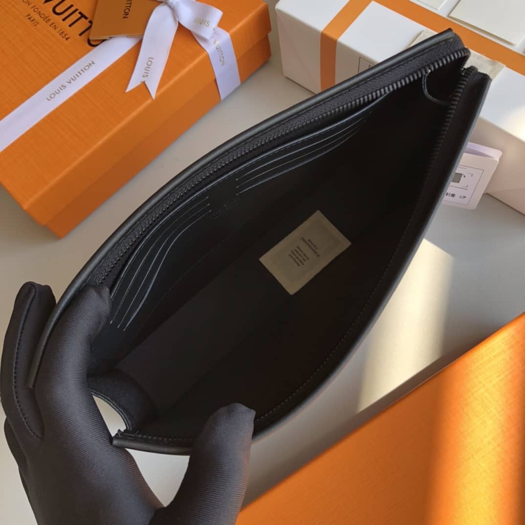 L0vis Vvtt0n Monogram Galaxy Canvas Replica Pochette Voyage Black M44448