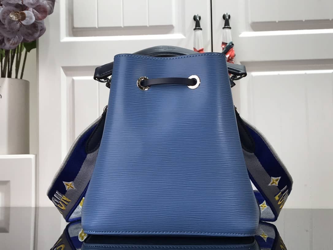 L0vis Vvtt0n Neonoe BB Replica Bucket Bag Blue M57693