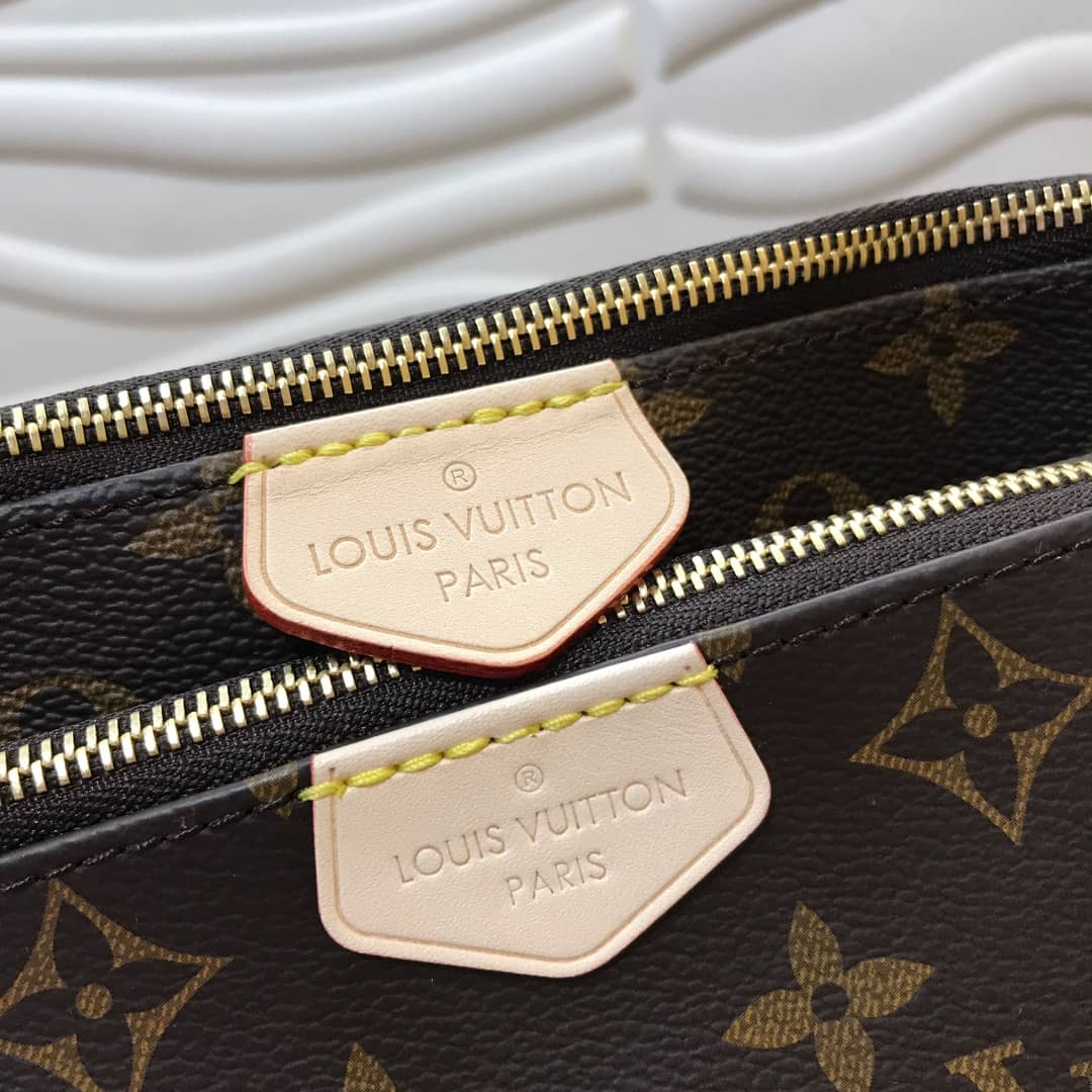 L0vis Vvtt0n Monogram Canvas Multi Pochette Replica Green M44823