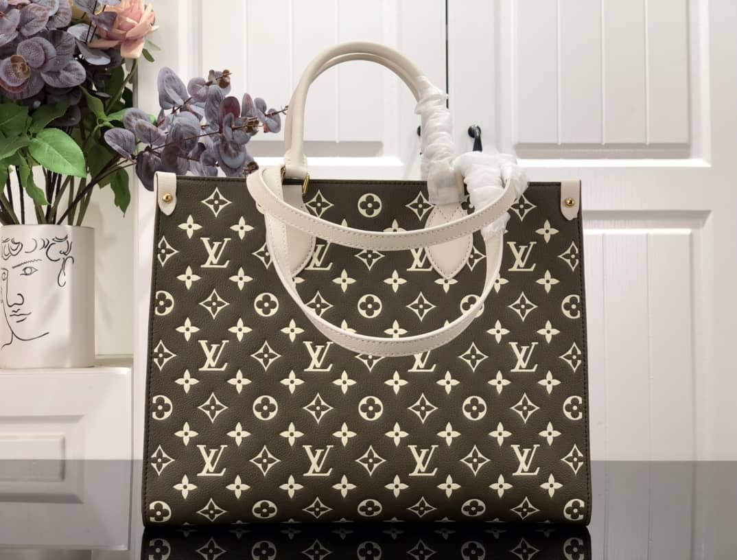 L0vis Vvtt0n OnTheGo MM Empreinte M46060 Replica Tote
