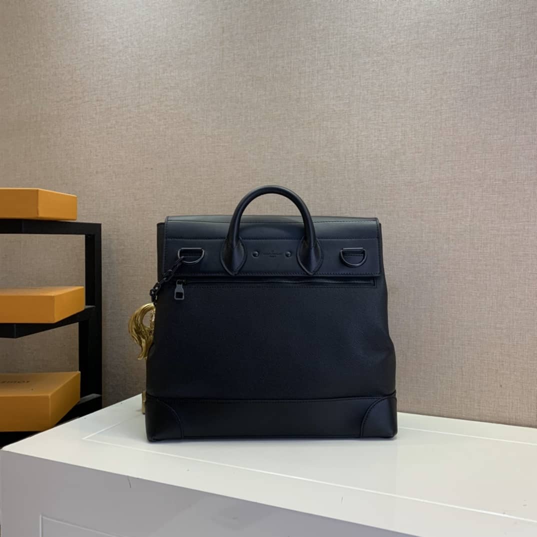 L0vis Vvtt0n Taiga Steamer PM Messenger Bag Replica Rainbow Virgil M30339