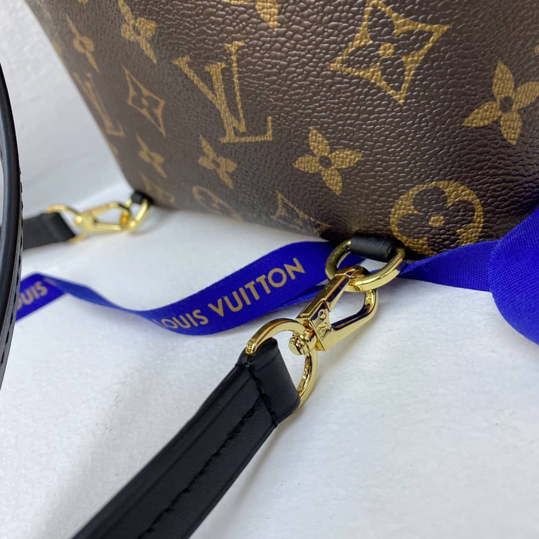 L0vis Vvtt0n Monogram Canvas Montsouris BB Replica Bag M45516 Black