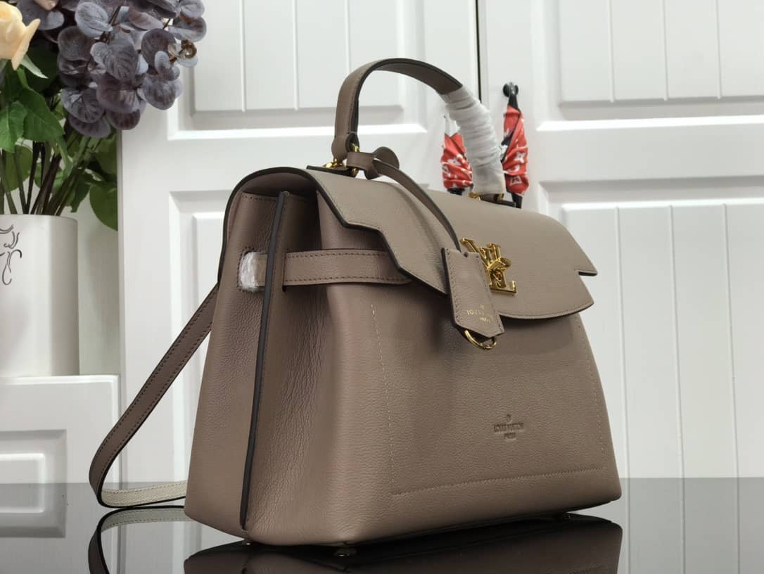 L0vis Vvtt0n Lock Me Ever 2Way Bag Replica Gray M52787