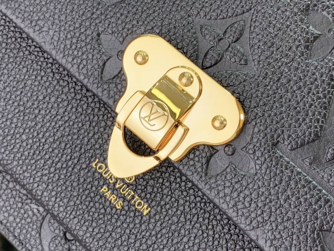 Best Replica L0vis Vvtt0n Vavin Chain Empreinte Leather Replica Bag Black M63398(ColaReps)