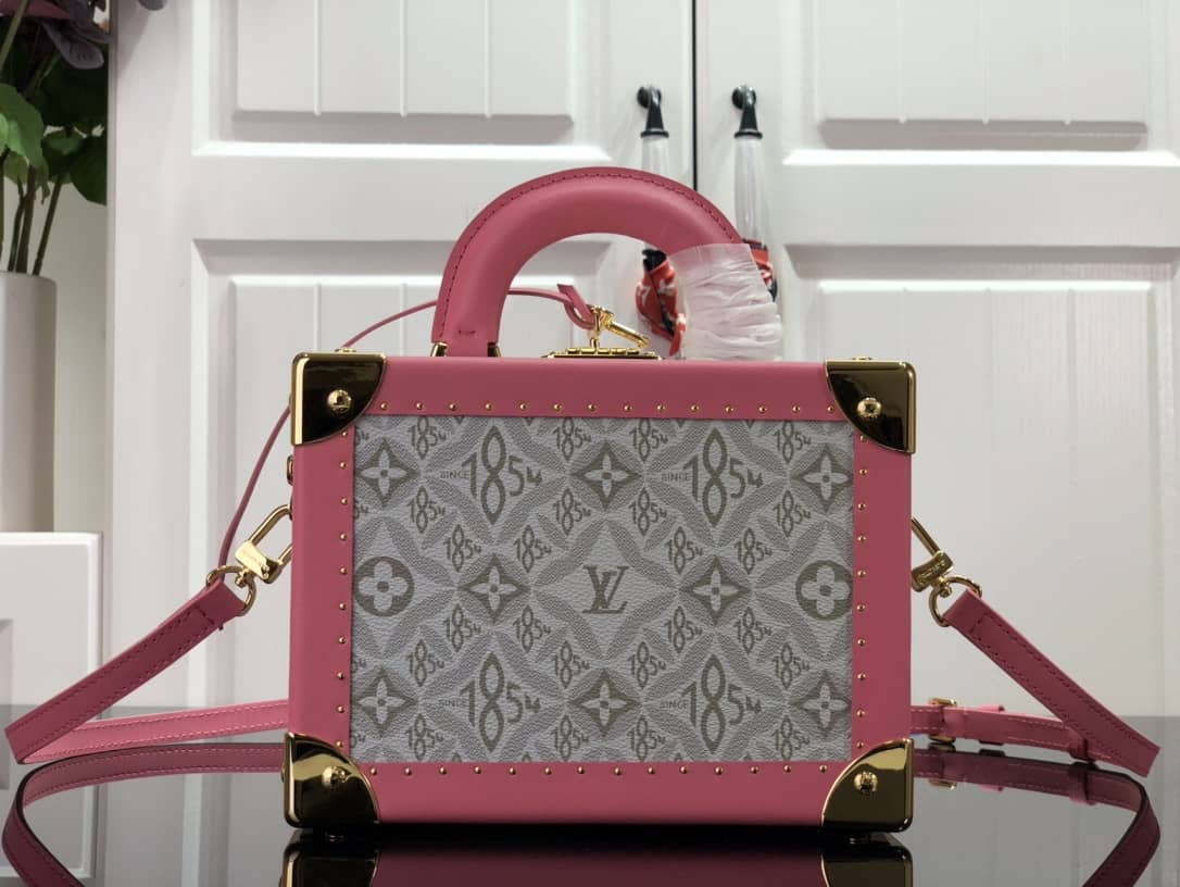 L0vis Vvtt0n Valisette Tresor Monogram Canvas Replica Box Gray M45675