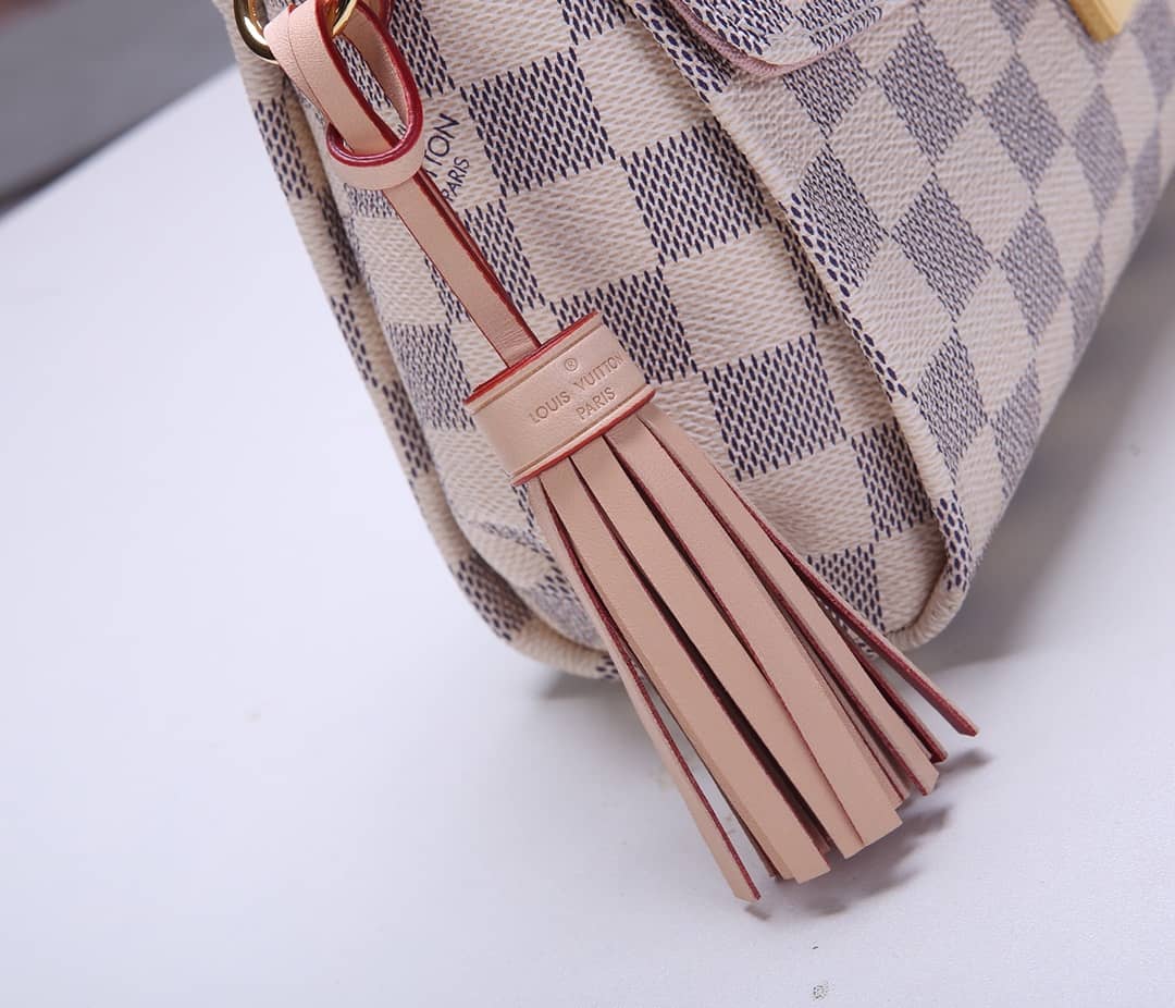 L0vis Vvtt0n Damier Croisette Replica Shoulder Handbag White N41581