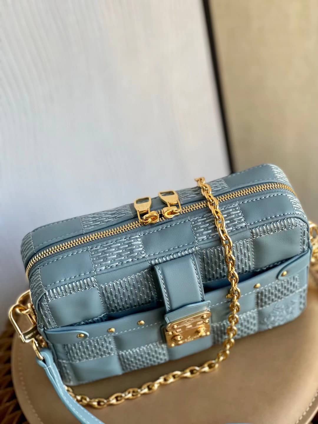 L0vis Vvtt0n Troca PM Blue M59116 Replica Crossbody Bag