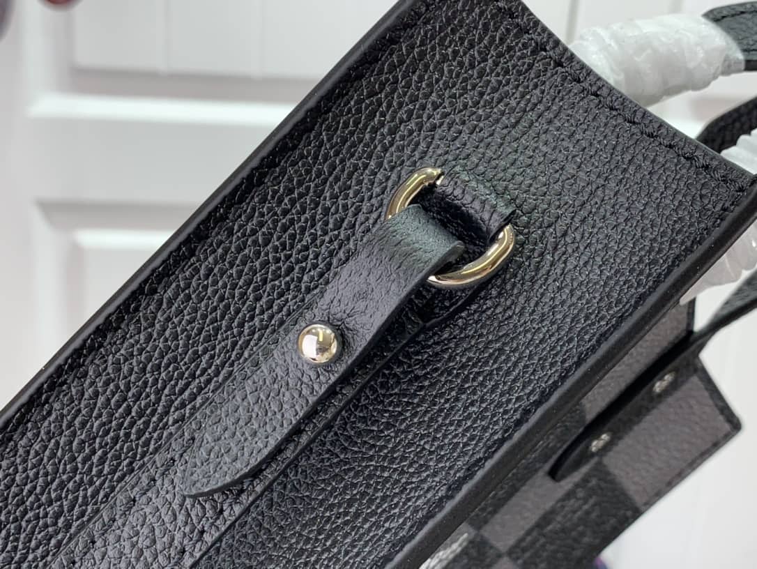 L0vis Vvtt0n Damier Checkerboard Pattern Sac Plat XS Bag Replica N60495