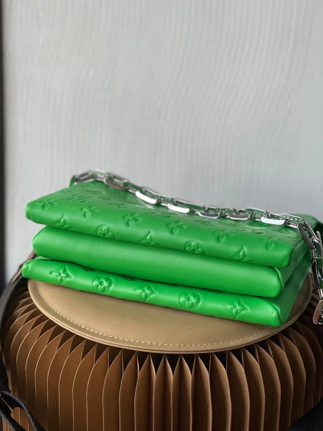 L0vis Vvtt0n Coussin PM Green M57936 Replica Shoulder Bag