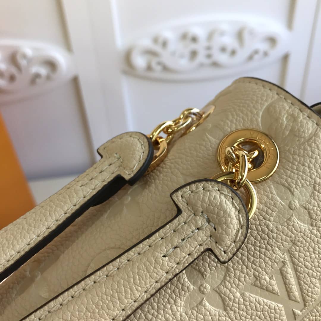 L0vis Vvtt0n Monogram Empreinte Vavin PM Chain Replica Shoulder Bag Cream M44151