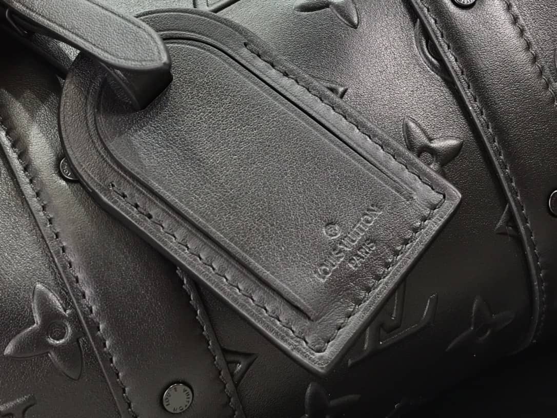 L0vis Vvtt0n Monogram Seal Leather City Keepall Bag Replica M57955