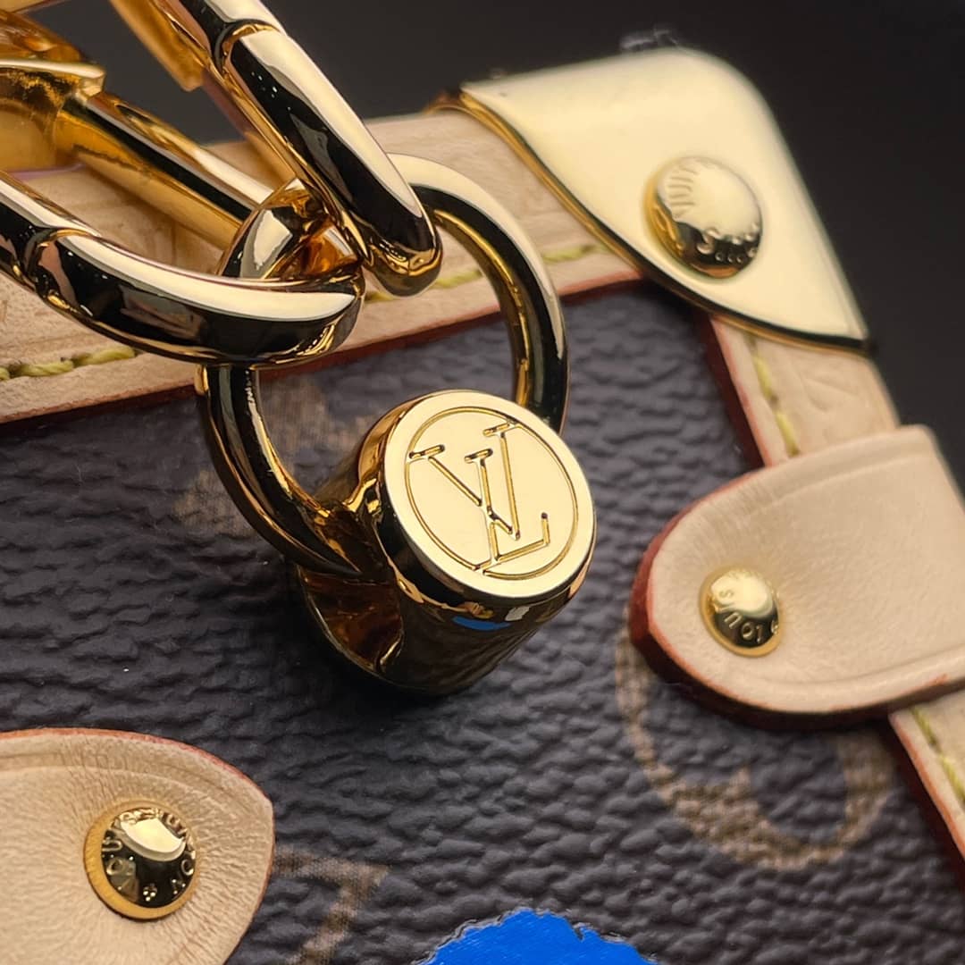 L0vis Vvtt0n Side Trunk PM Colorful M46396 Replica Shoulder Bag