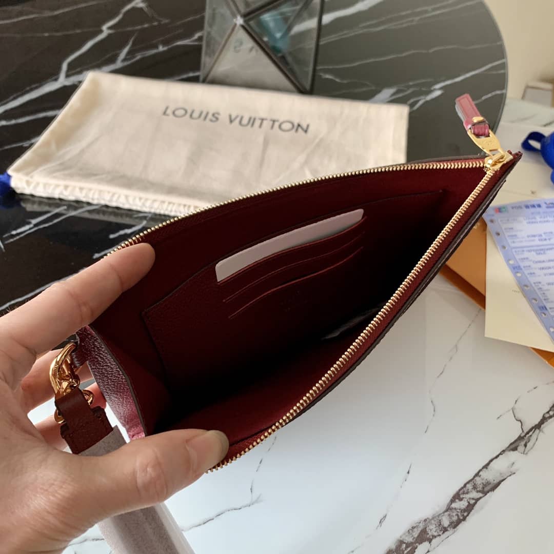 L0vis Vvtt0n Pochette Melanie MM Monogram Empreinte Replica Clutch Purple M68705