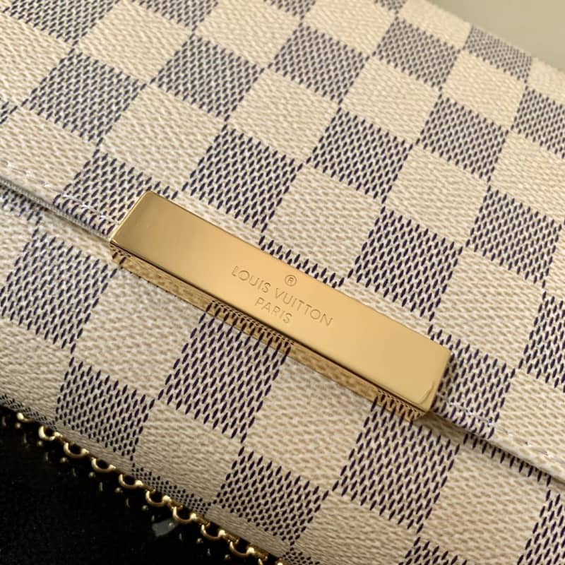 L0vis Vvtt0n Favorite PM Demier Azur Chain Replica Handbag N41277