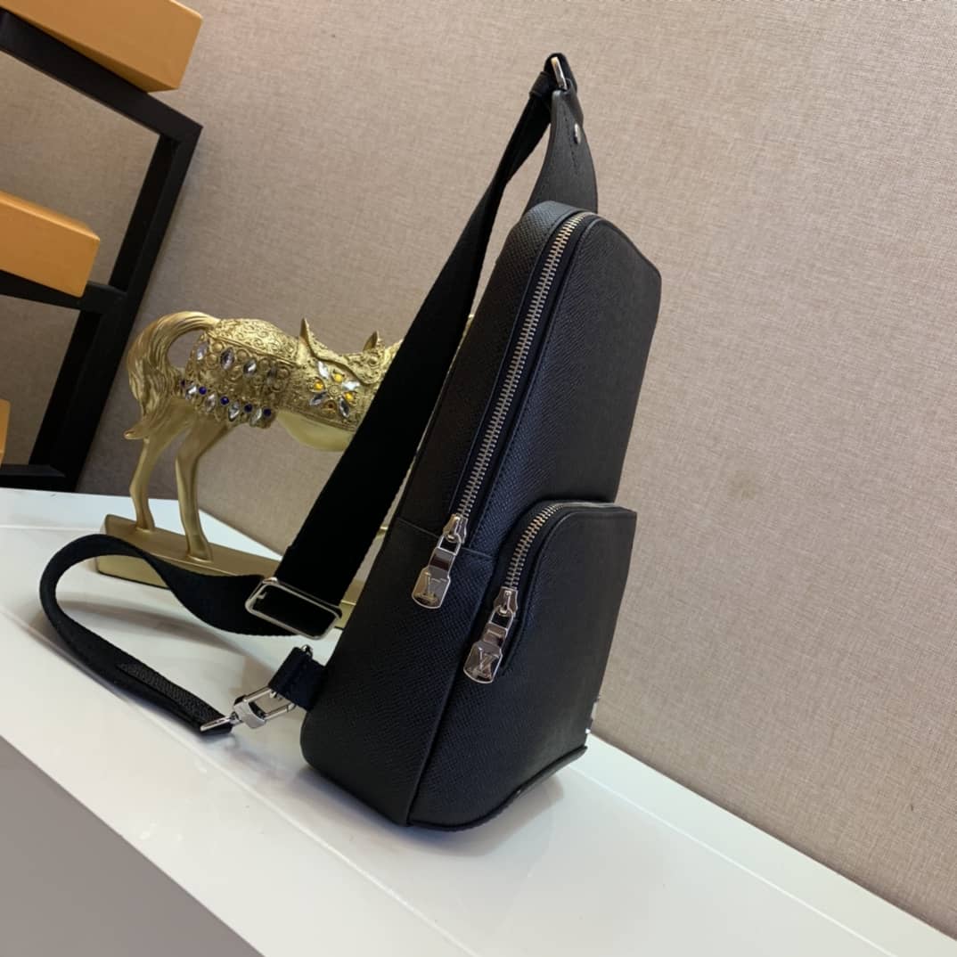 LV Avenue Taiga Leather Replica Sling Bag M30443