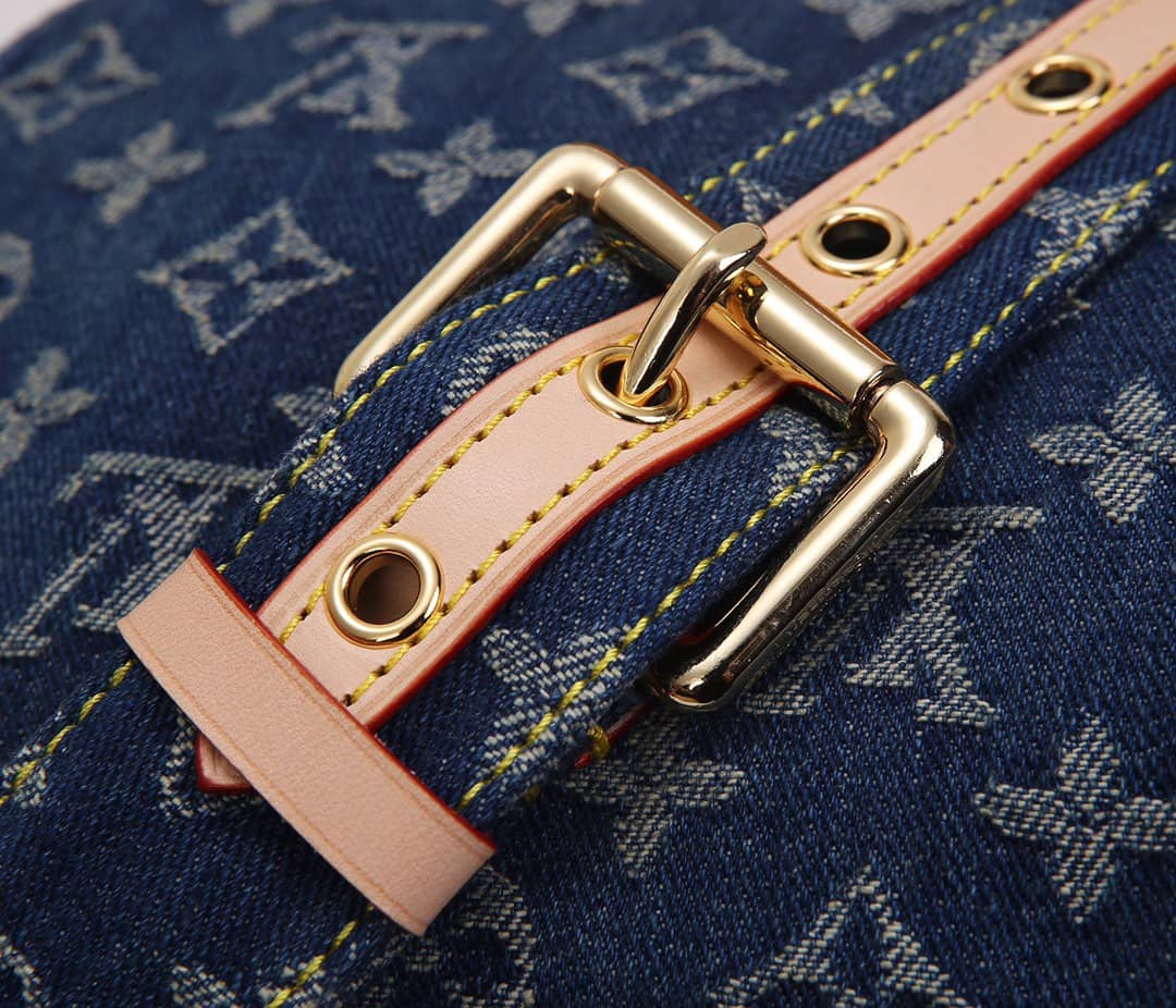 LV Bum Bag Dupe Monogram Denim  M44466