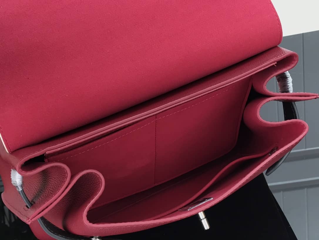 L0vis Vvtt0n Lock Me Ever 2Way Bag Replica Red M52787