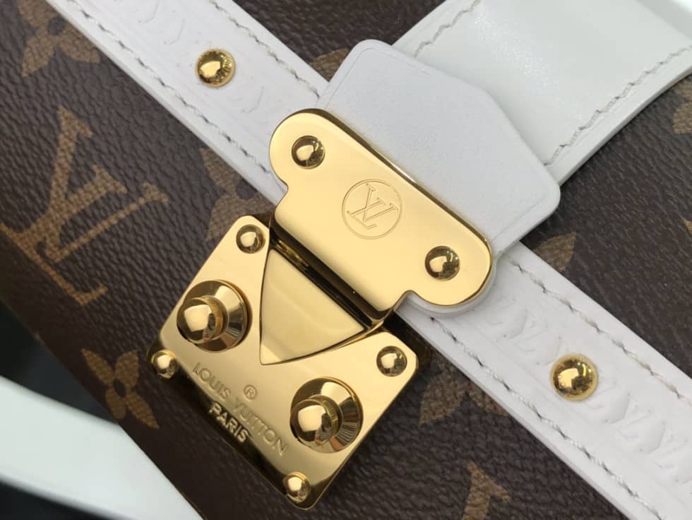 L0vis Vvtt0n Papillon Trunk Monogram White M81485 Replica Crossbody Bag