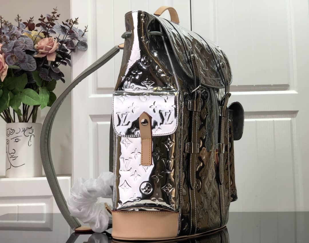 LV Backpack Replica Christopher PM Monogram Macassar M41379