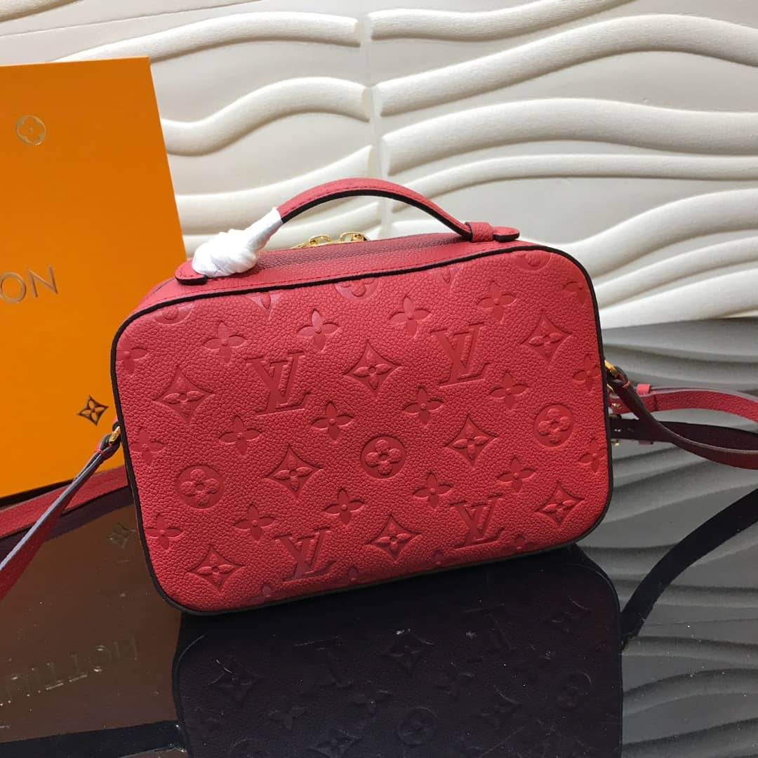 L0vis Vvtt0n Monogram Empreinte Saintonge Replica Bag Red M44606
