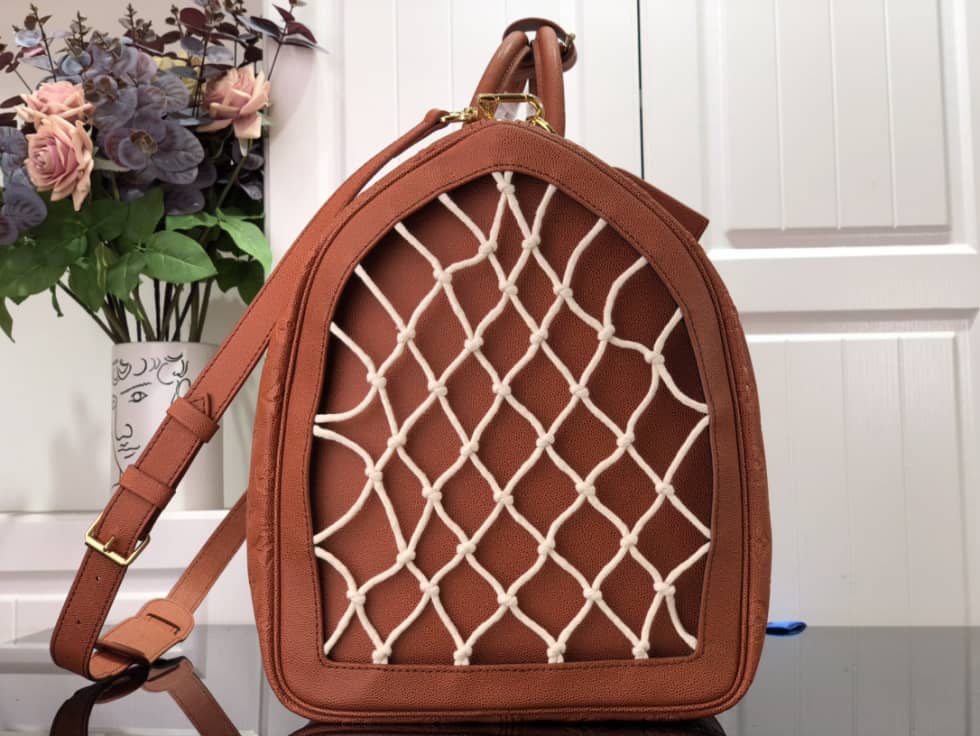 LV Duffle Bag Replica x NBA Keepall Bandouliere 55 M57973