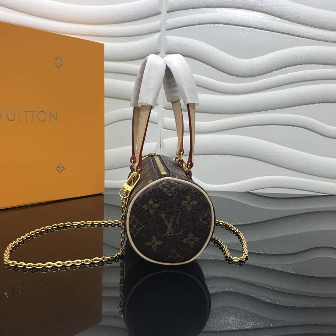 L0vis Vvtt0n Papillon NM Monogram Canvas Replica Handbag