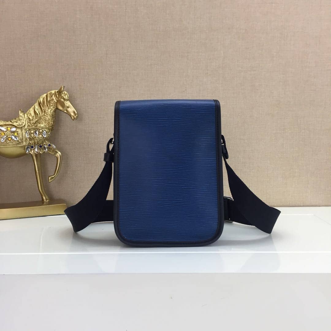 L0vis Vvtt0n EPI Downtown BB Messenger Bag Replica Blue M53497
