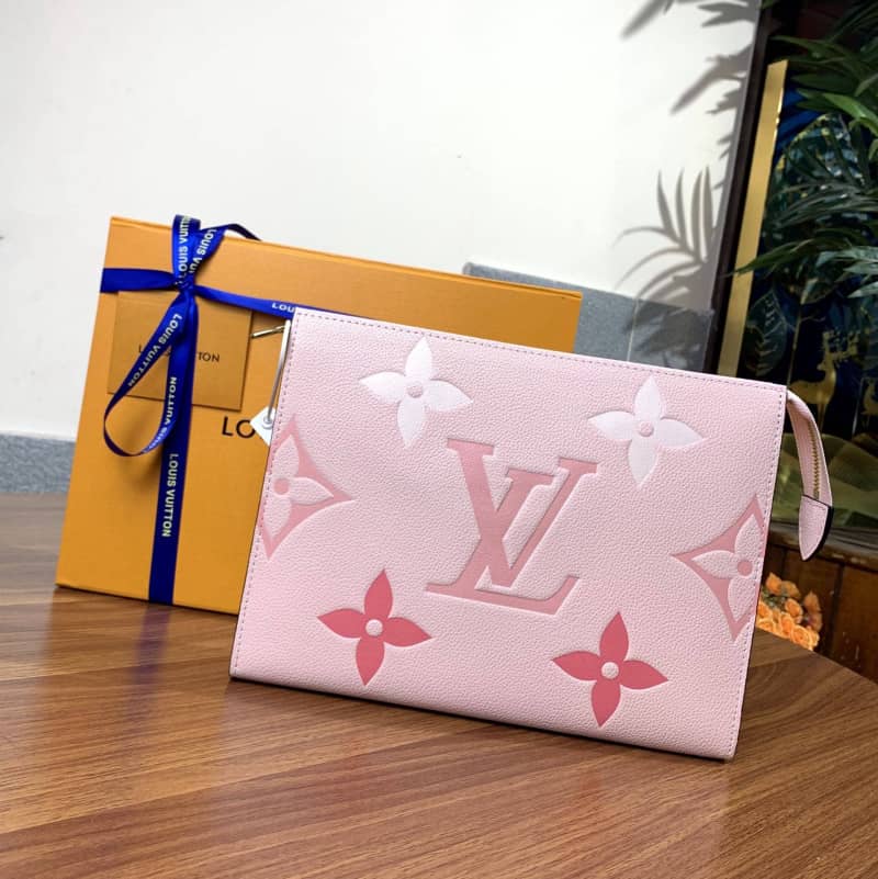 L0vis Vvtt0n Summer Toiletry Pouch Monogram Empreinte Replica Pink M80504