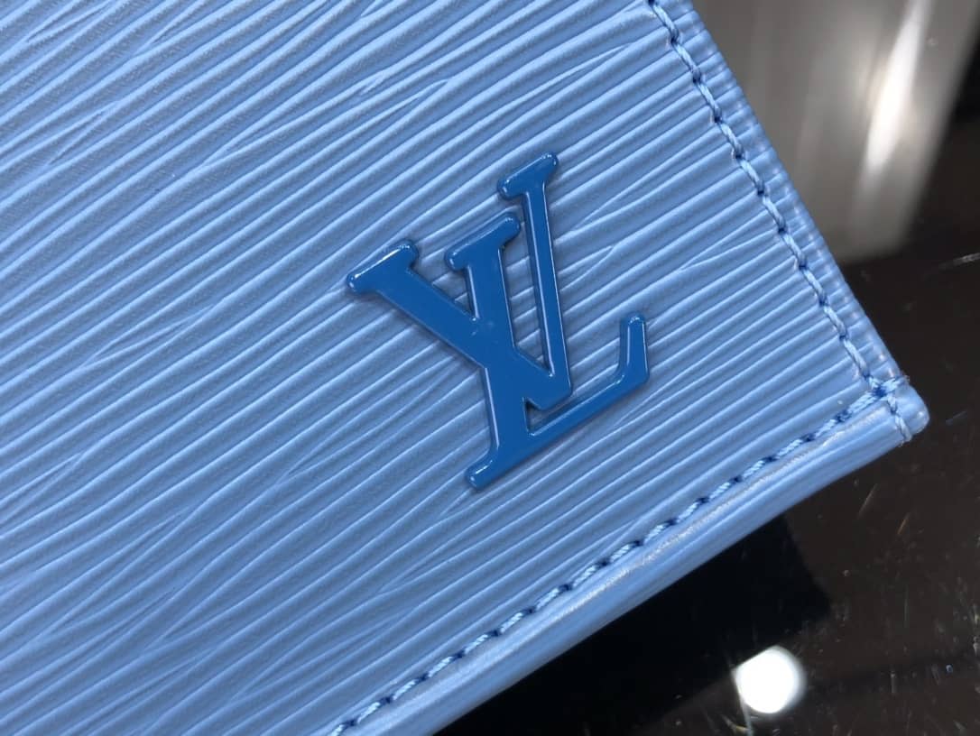 L0vis Vvtt0n Petit Sac Plat Flat Shoulder Bag Replica Blue M80169