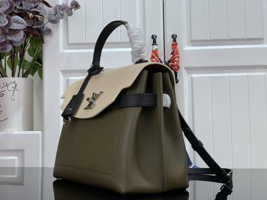 L0vis Vvtt0n Lock Me Ever 2Way Bag Replica Green M52787