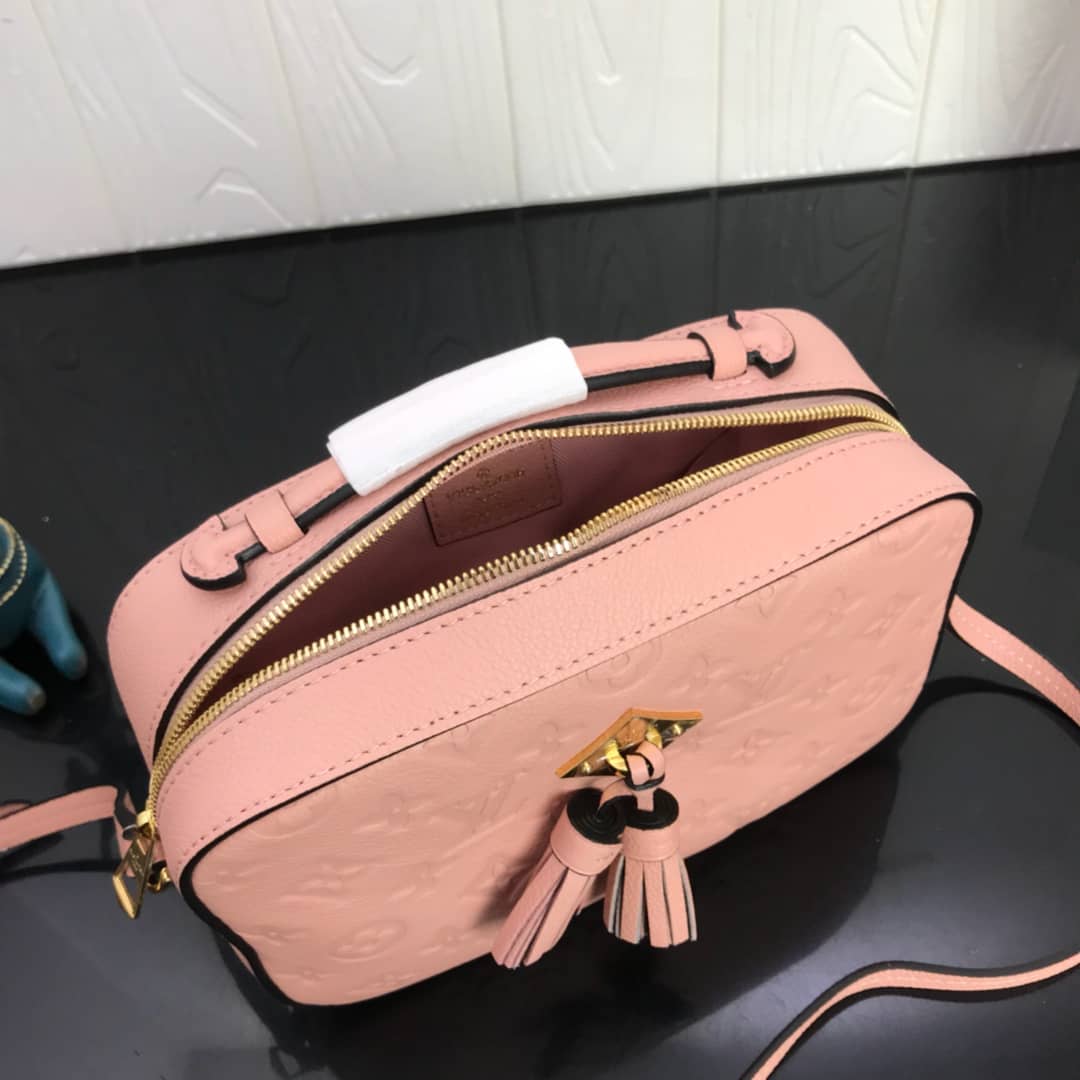 L0vis Vvtt0n Saintonge Monogram Empreinte Replica Bag Pink M44593