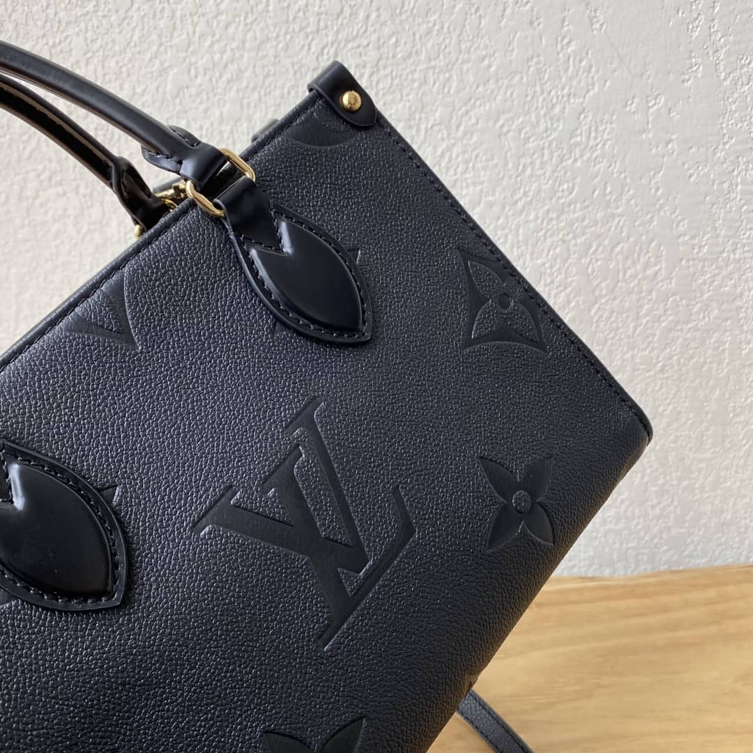 L0vis Vvtt0n Mini Onthego Tote Replica Black M45560