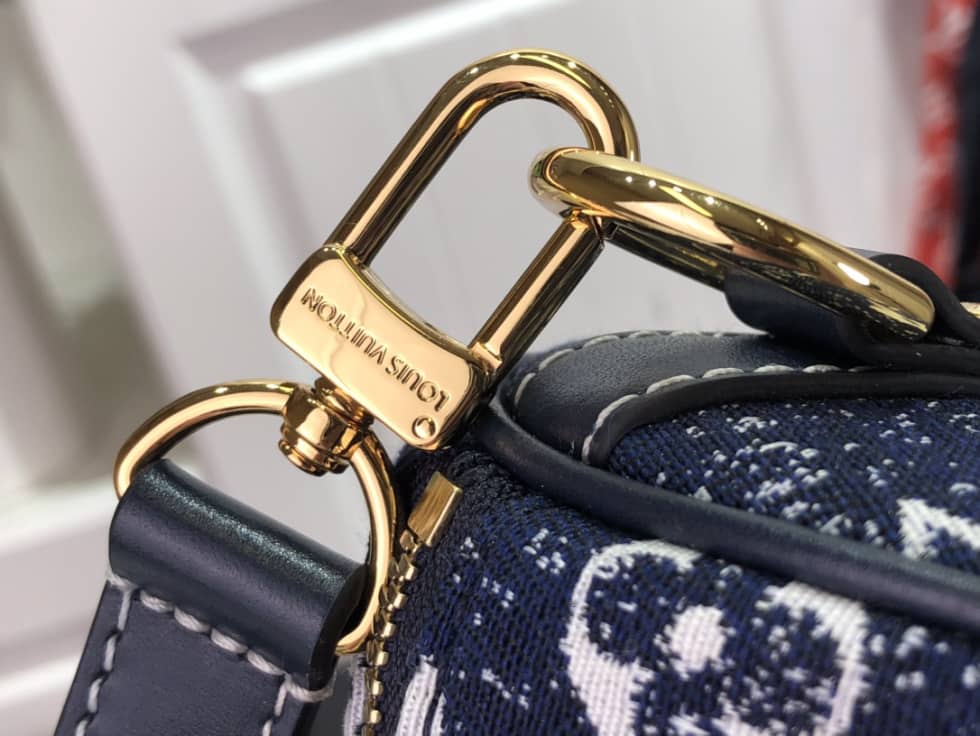 L0vis Vvtt0n Monogram Jacquard Denim Speedy Bandoliere 25 M59609 Replica Shoulder Bag