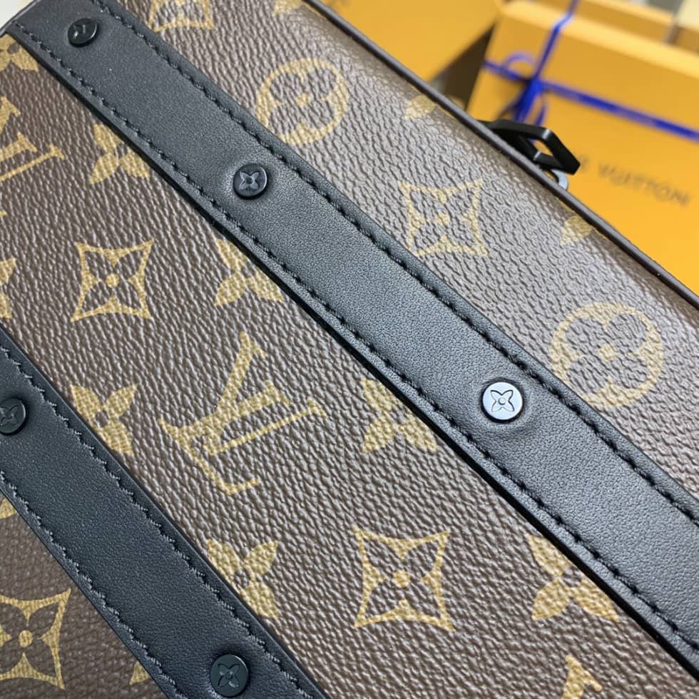 L0vis Vvtt0n Handle Trunk Monogram Macassar M45935 Replica Shoulder Bag