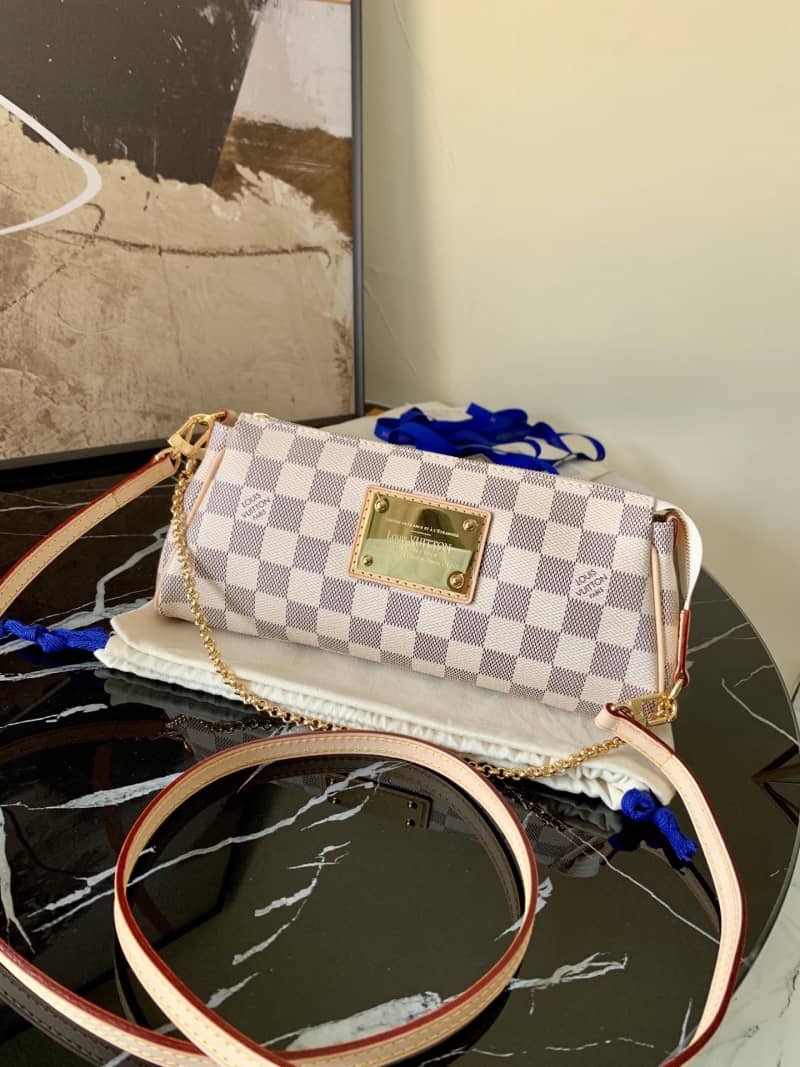 L0vis Vvtt0n Eva 2way Damier Azur Replica Crossbody Bag N55214
