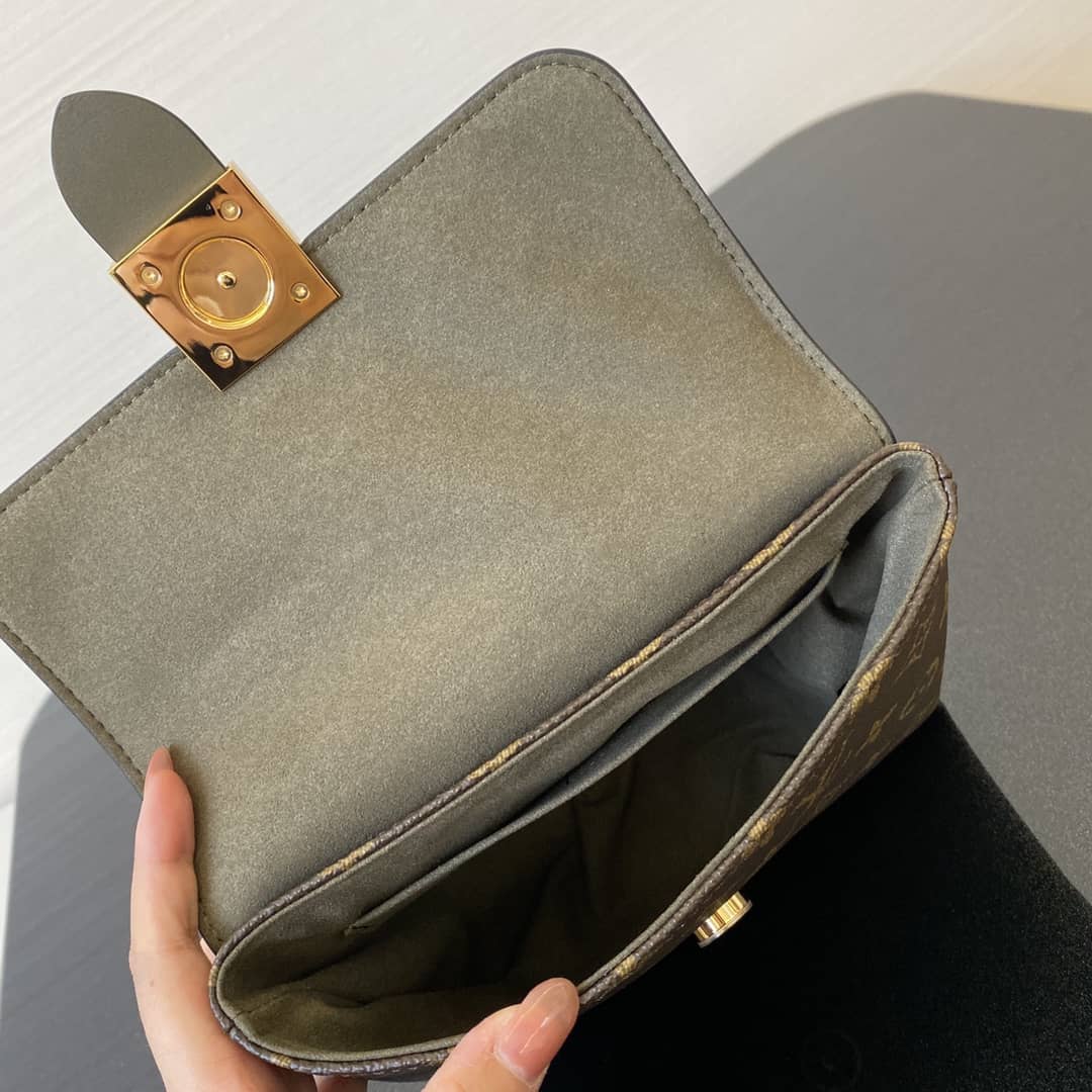 L0vis Vvtt0n Monogram Canvas Locky BB Bag Replica Green M44321