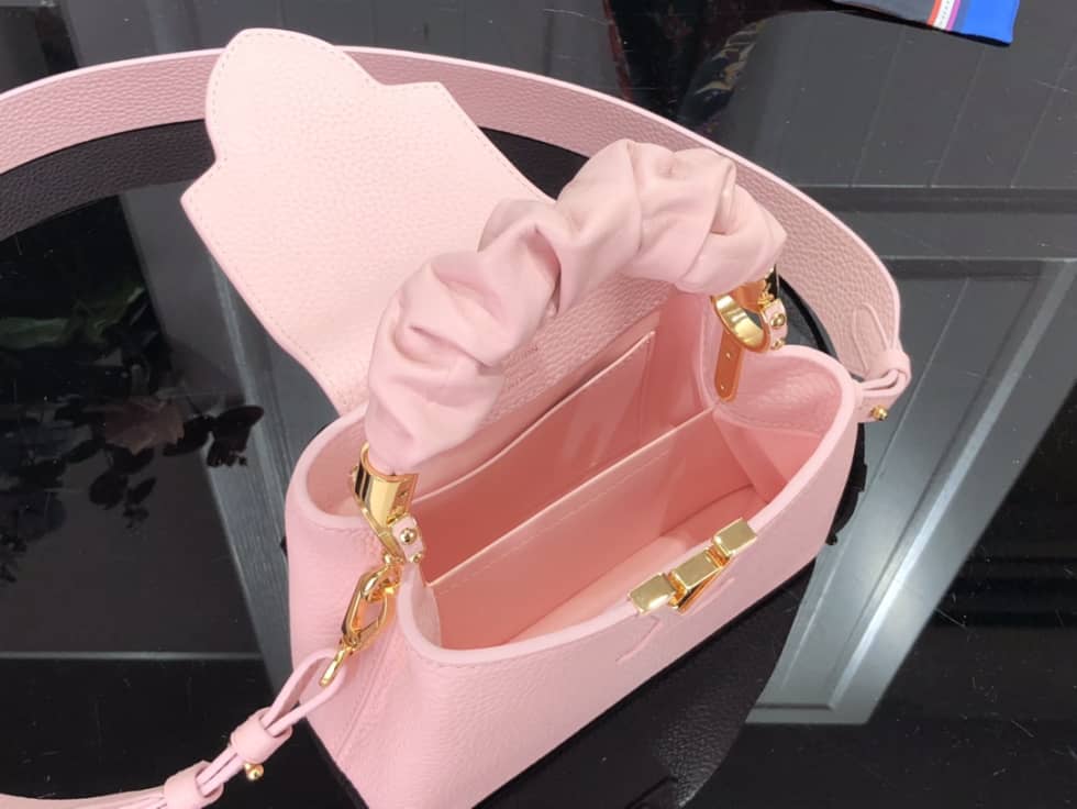 L0vis Vvtt0n Capucines Mini Pink M58586 Replica Shoulder Bag