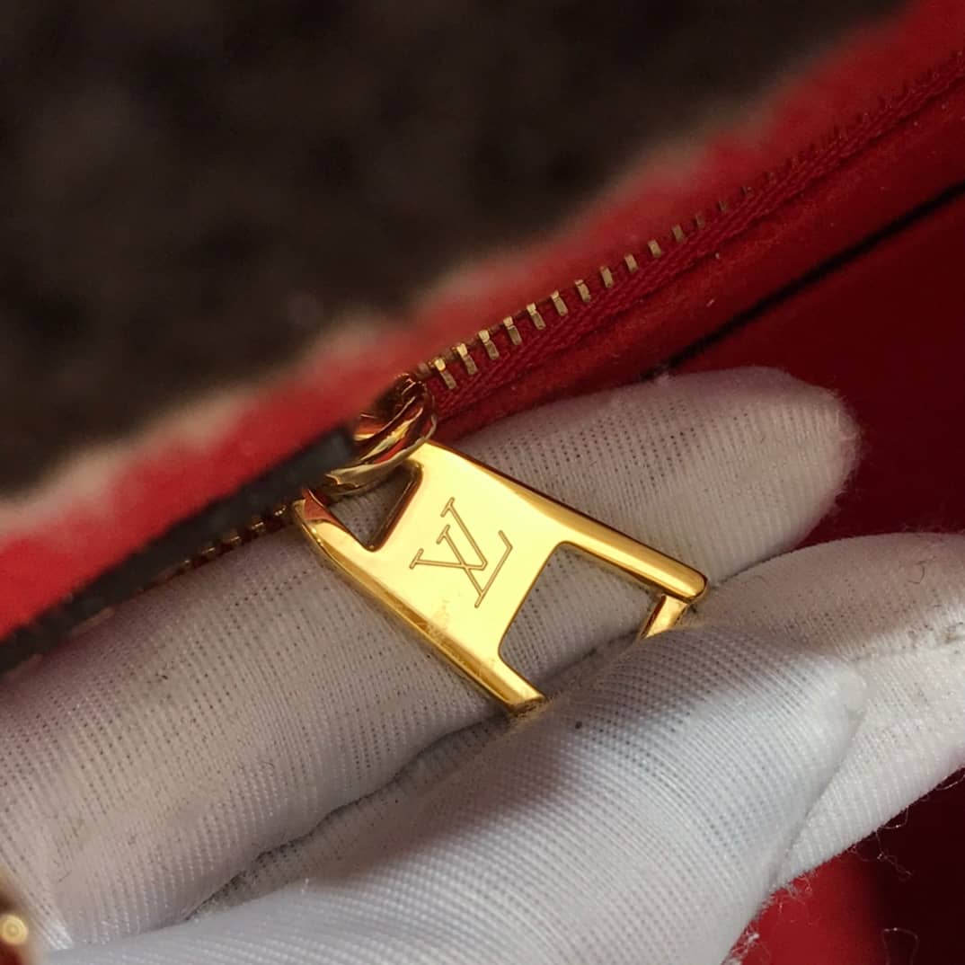 L0vis Vvtt0n Onthego Teddy Shearling Limited GM Tote Replica Black M55421