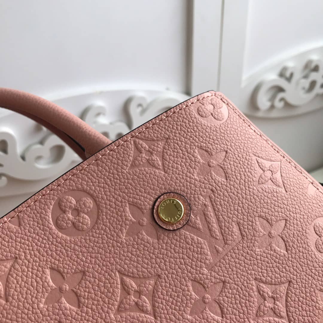 L0vis Vvtt0n Monogram Montaigne MM Shoulder Bag Replica Pink M41048