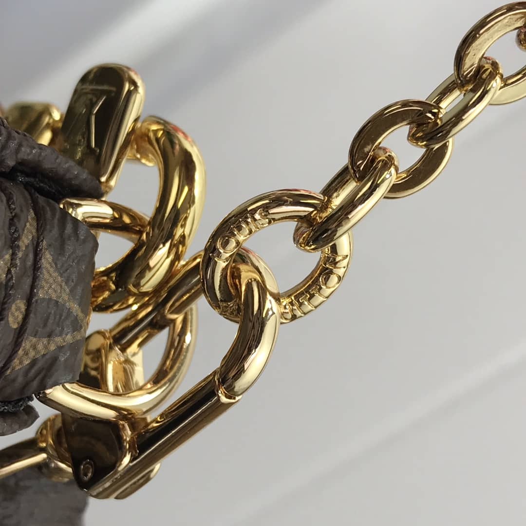 L0vis Vvtt0n Monogram Canvas Multi Pochette Replica Green M44823