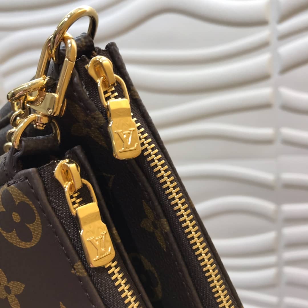 L0vis Vvtt0n Monogram Canvas Multi Pochette Replica Green M44823