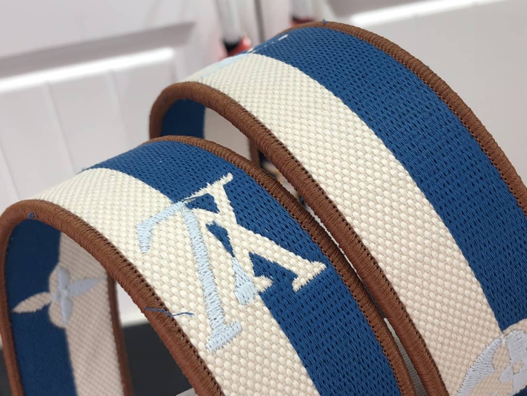 L0vis Vvtt0n Embroidered Canvas Calf Leather Twist MM Replica Bag M57659