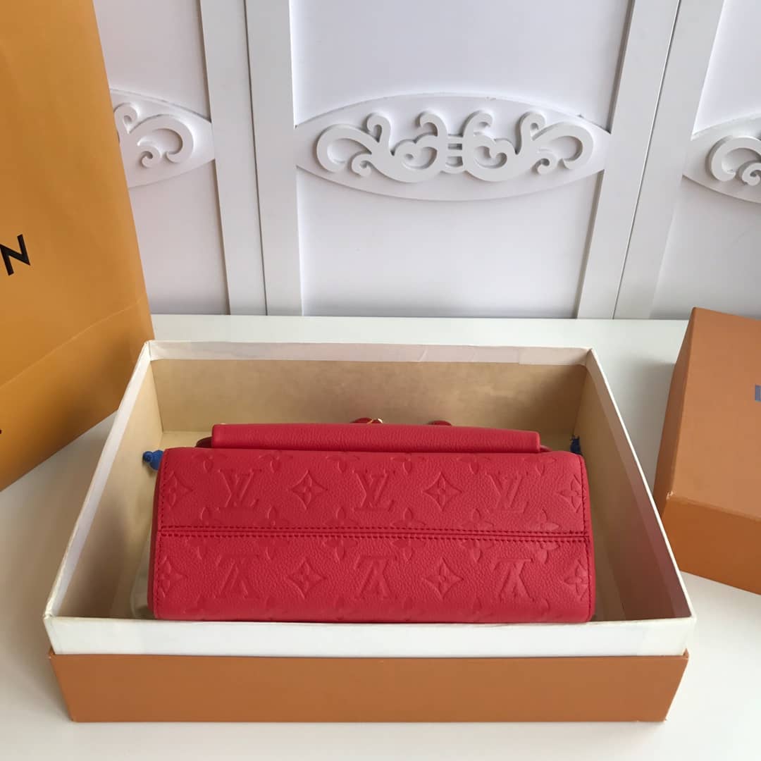 L0vis Vvtt0n Monogram Empreinte Vavin PM Chain Replica Shoulder Bag Red M44151