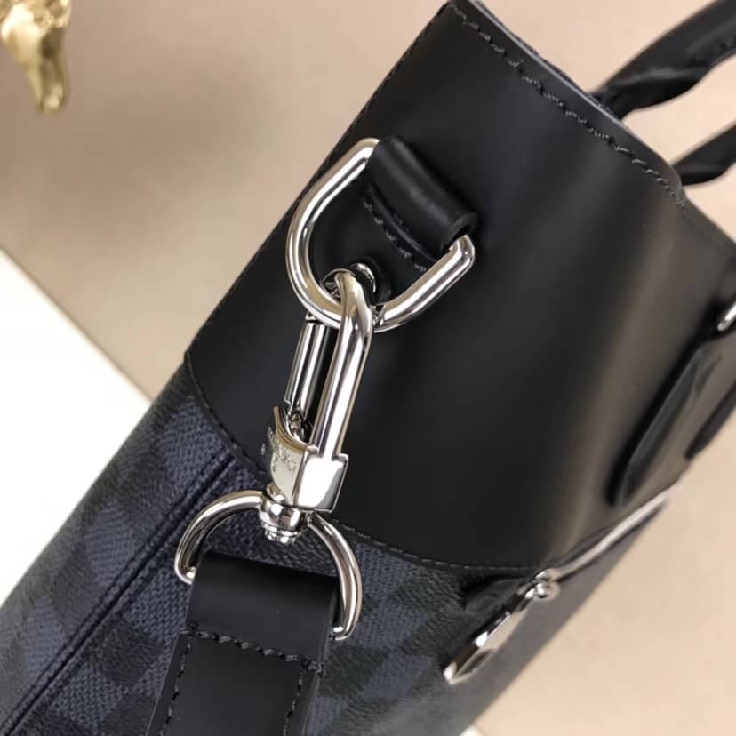 L0vis Vvtt0n Newport Tote Damier Cobalt Canvas Bag Replica N41588