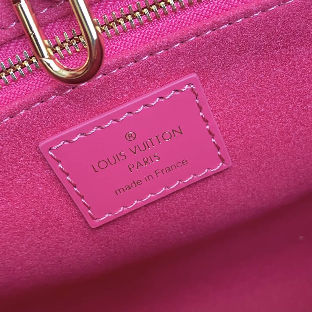 L0vis Vvtt0n Mini Onthego Tote Replica Pink M45560