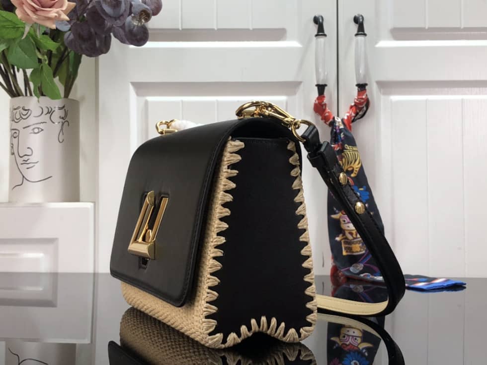 L0vis Vvtt0n Twist MM Raffia Replica Bag M57648