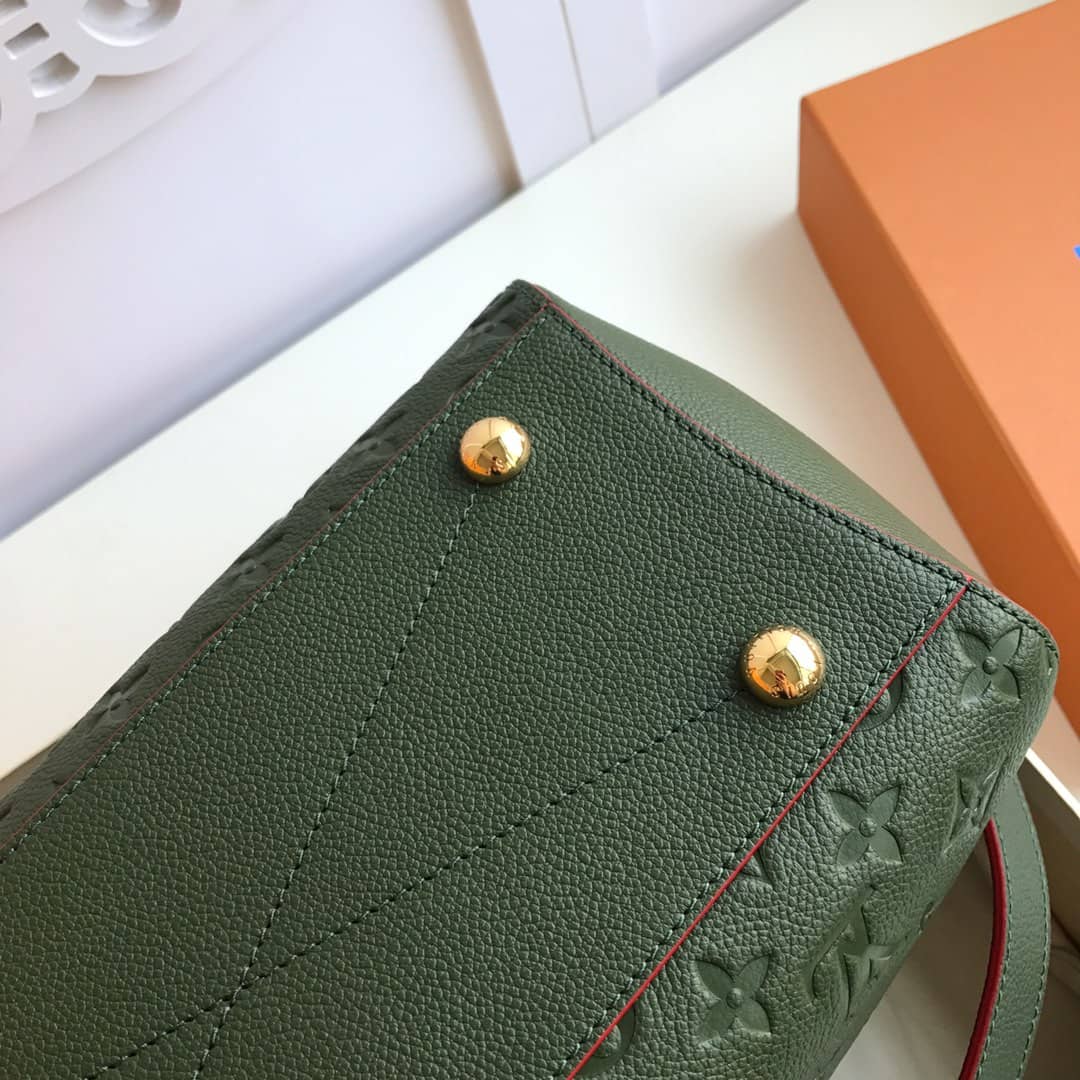 L0vis Vvtt0n Monogram Montaigne MM Shoulder Bag Replica Green M41048