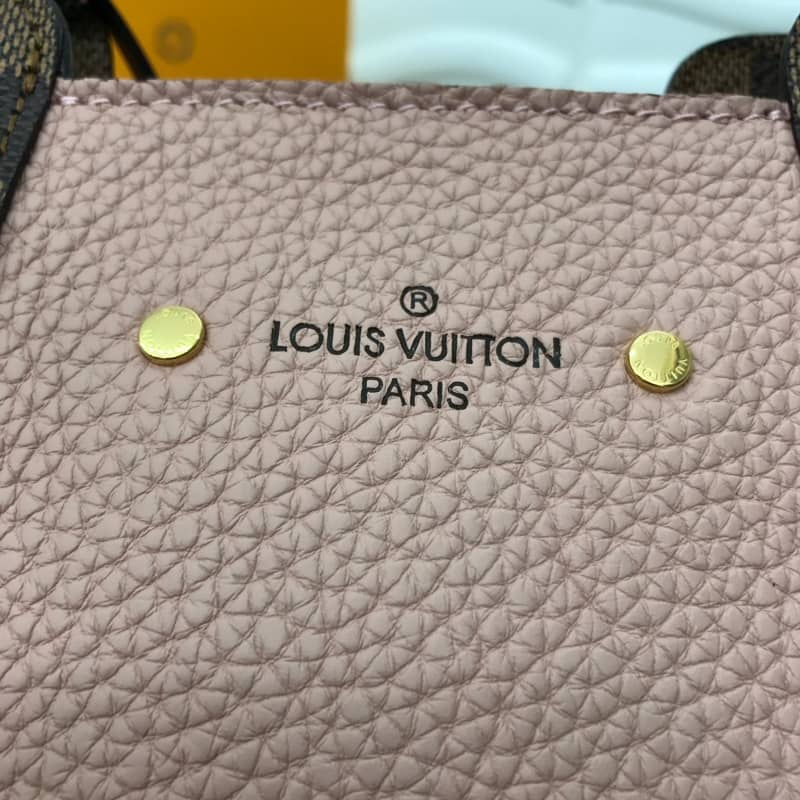 L0vis Vvtt0n Jersey Damier Ebene Canvas Magnolia Pink Bag Replica N44041