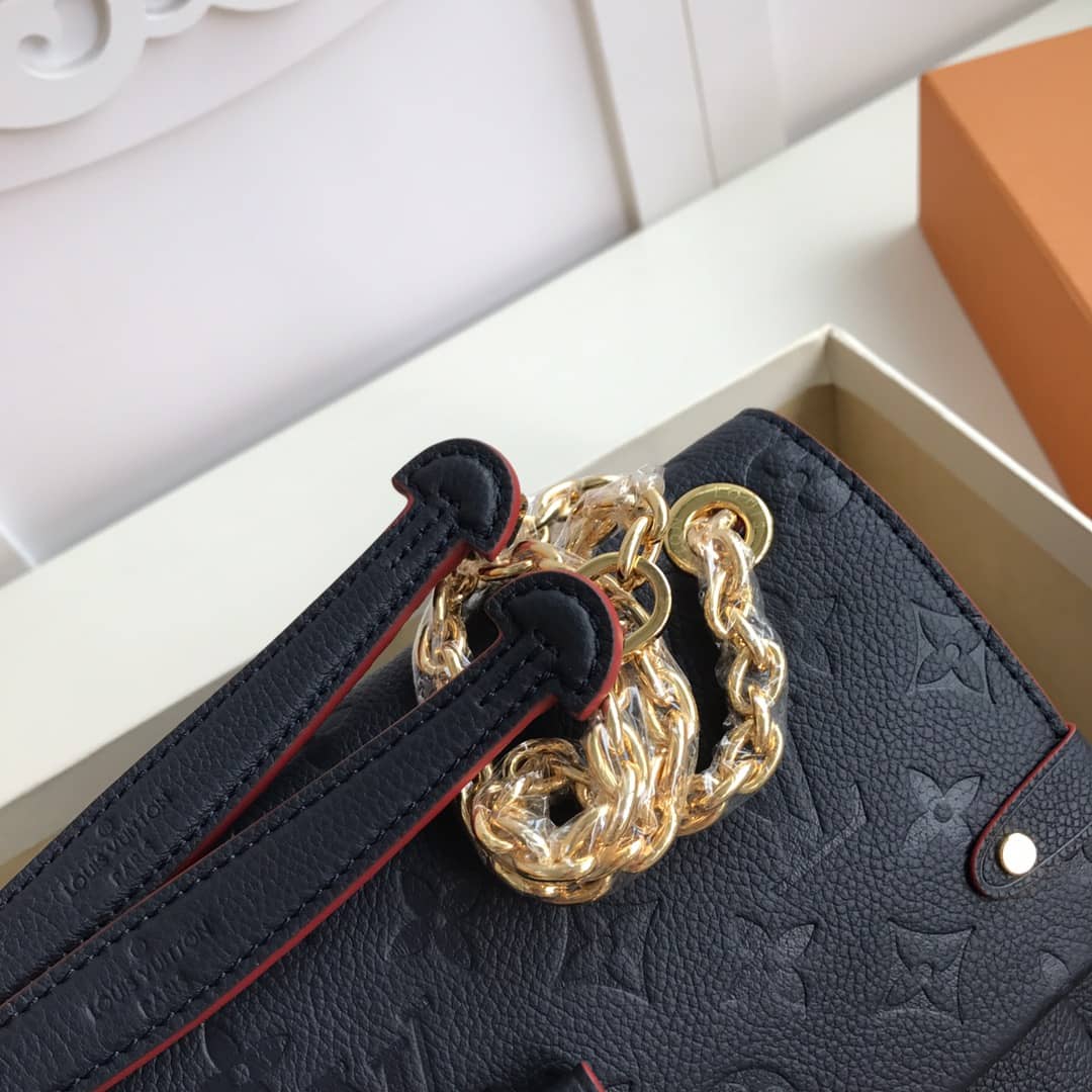 L0vis Vvtt0n Monogram Empreinte Vavin PM Chain Replica Shoulder Bag Black M44151